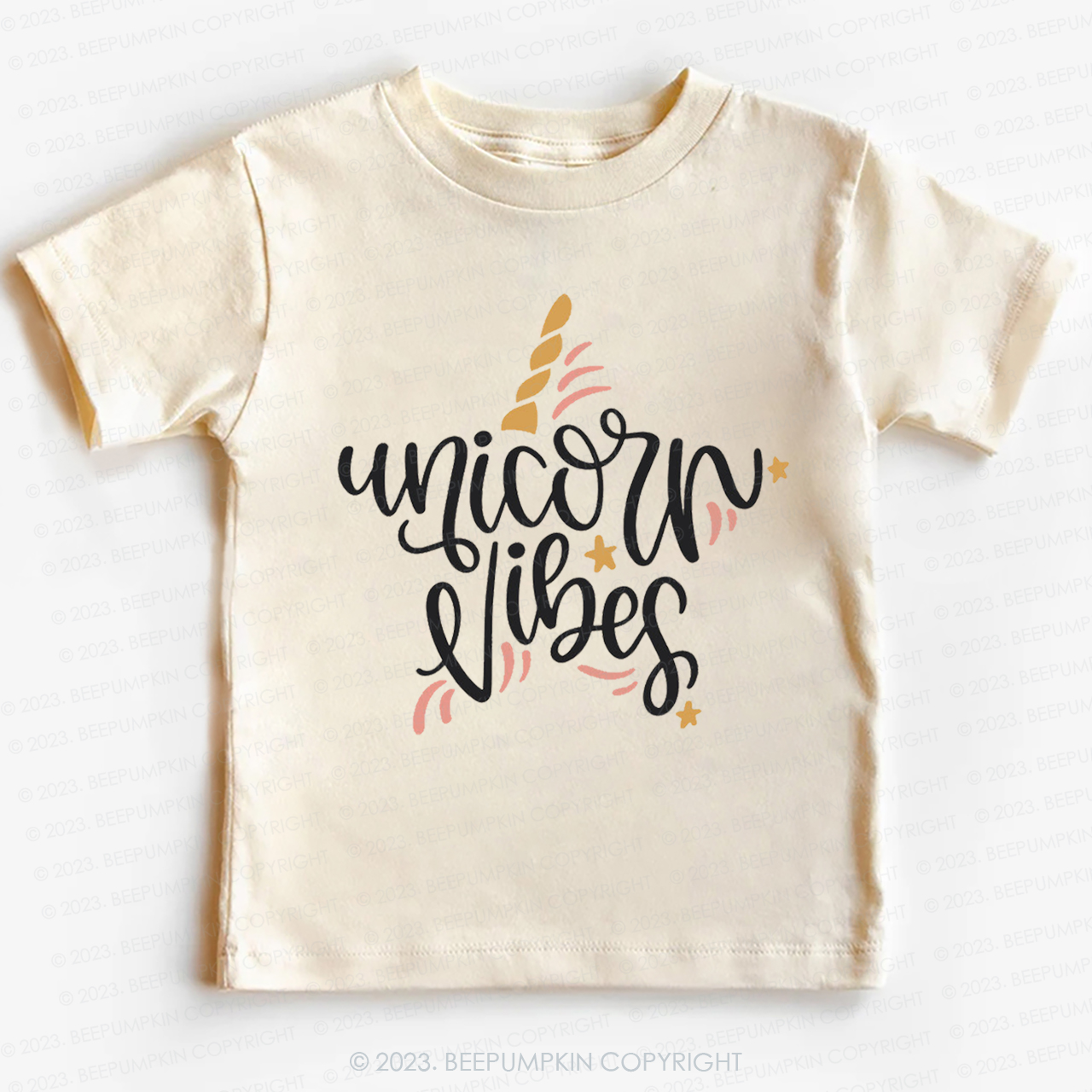 Unicorn Vibes Birthday Party Kids Shirt