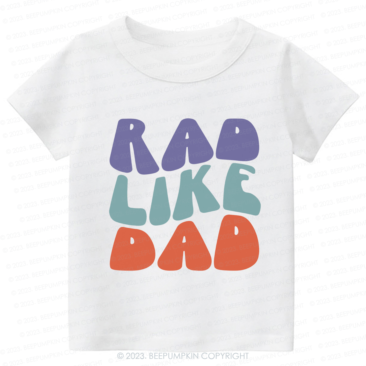 Rad Like Dad  Love My Dad Kids Shirt