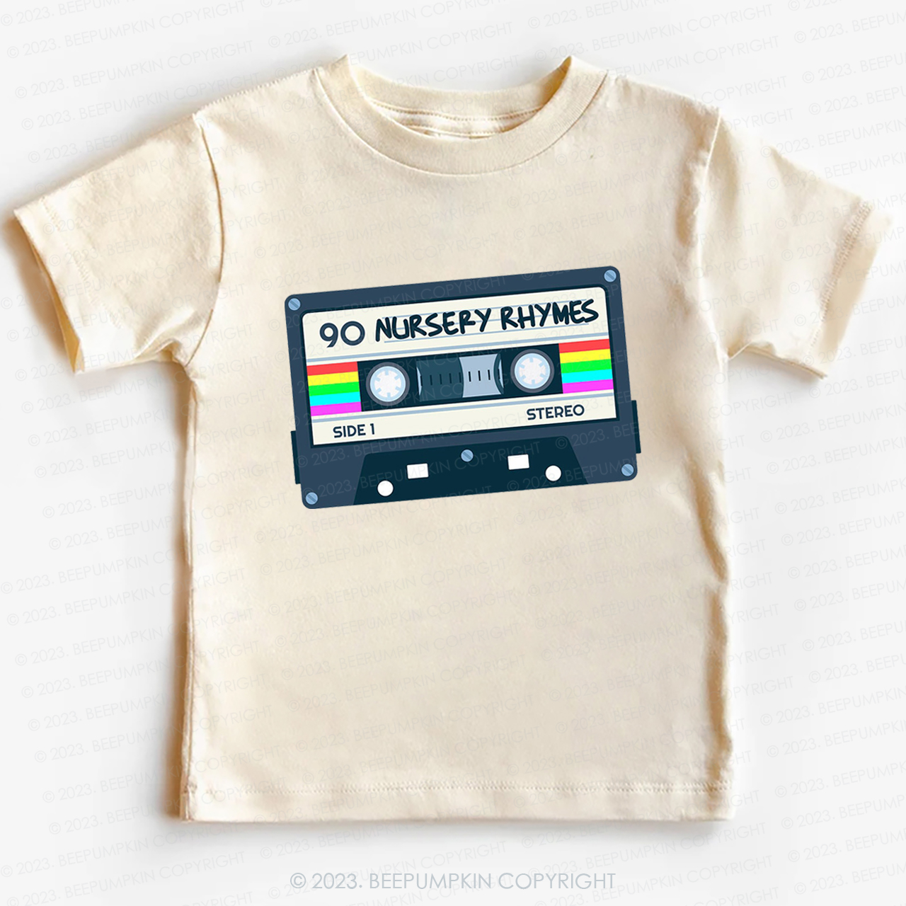 Nursery Rhymes Natural Mixtape Kids Shirt