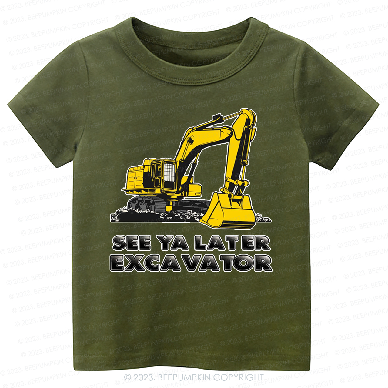 See Ya Later Excavator -Toddler Tees