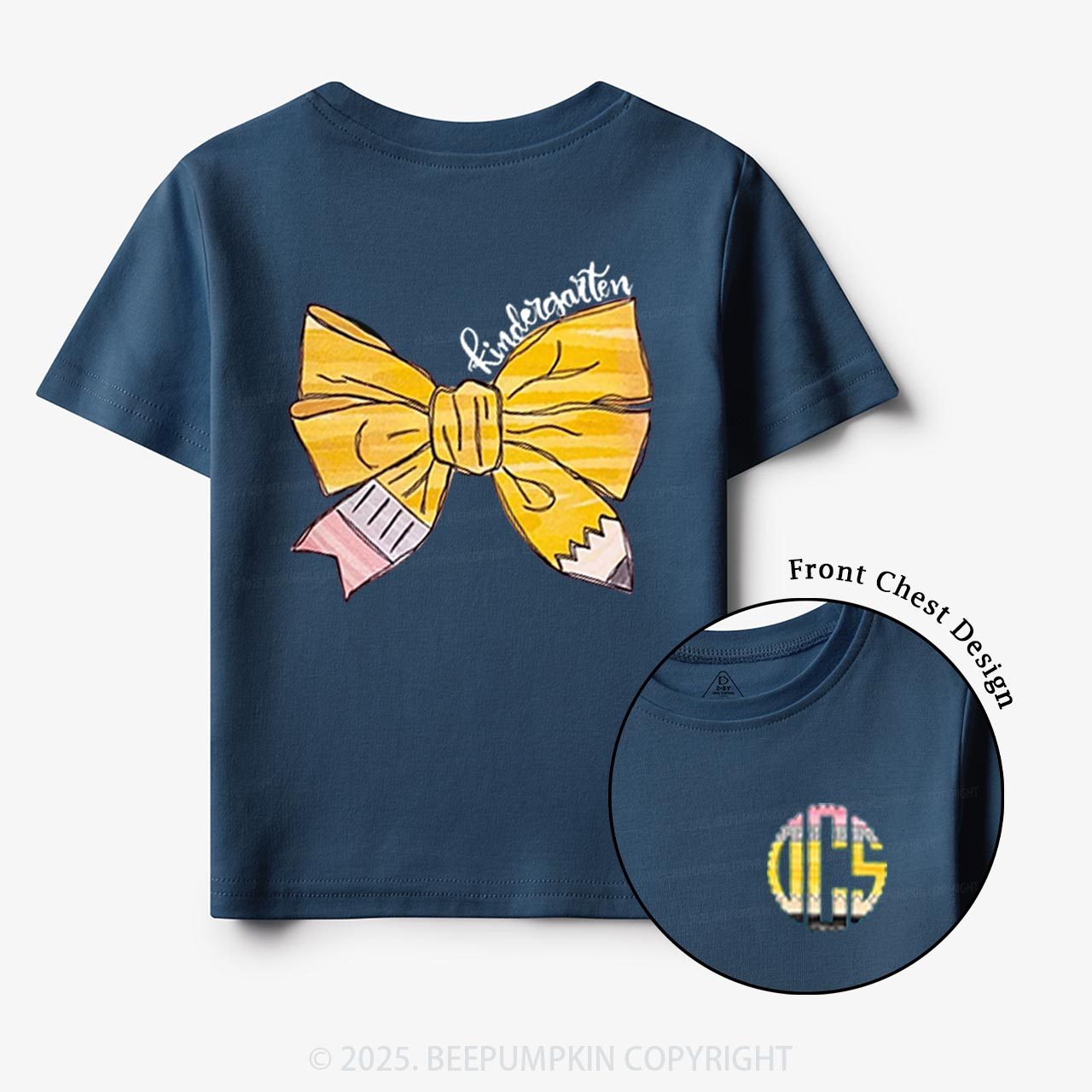 Personalization Girl's Coquette Toddler&Kid's Tees Beepumpkin