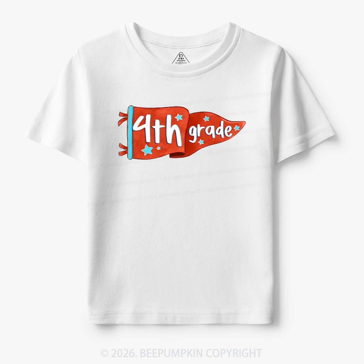 Personalized Classroom Pennant Grade Collection Toddler&Kid's Tees