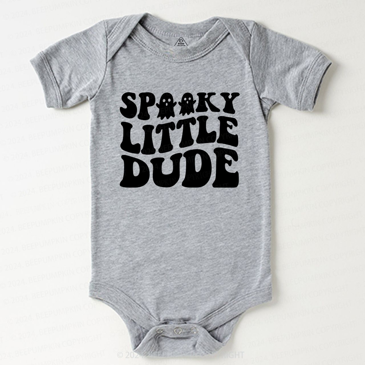 Spooky Little Dude Halloween Baby Bodysuits 