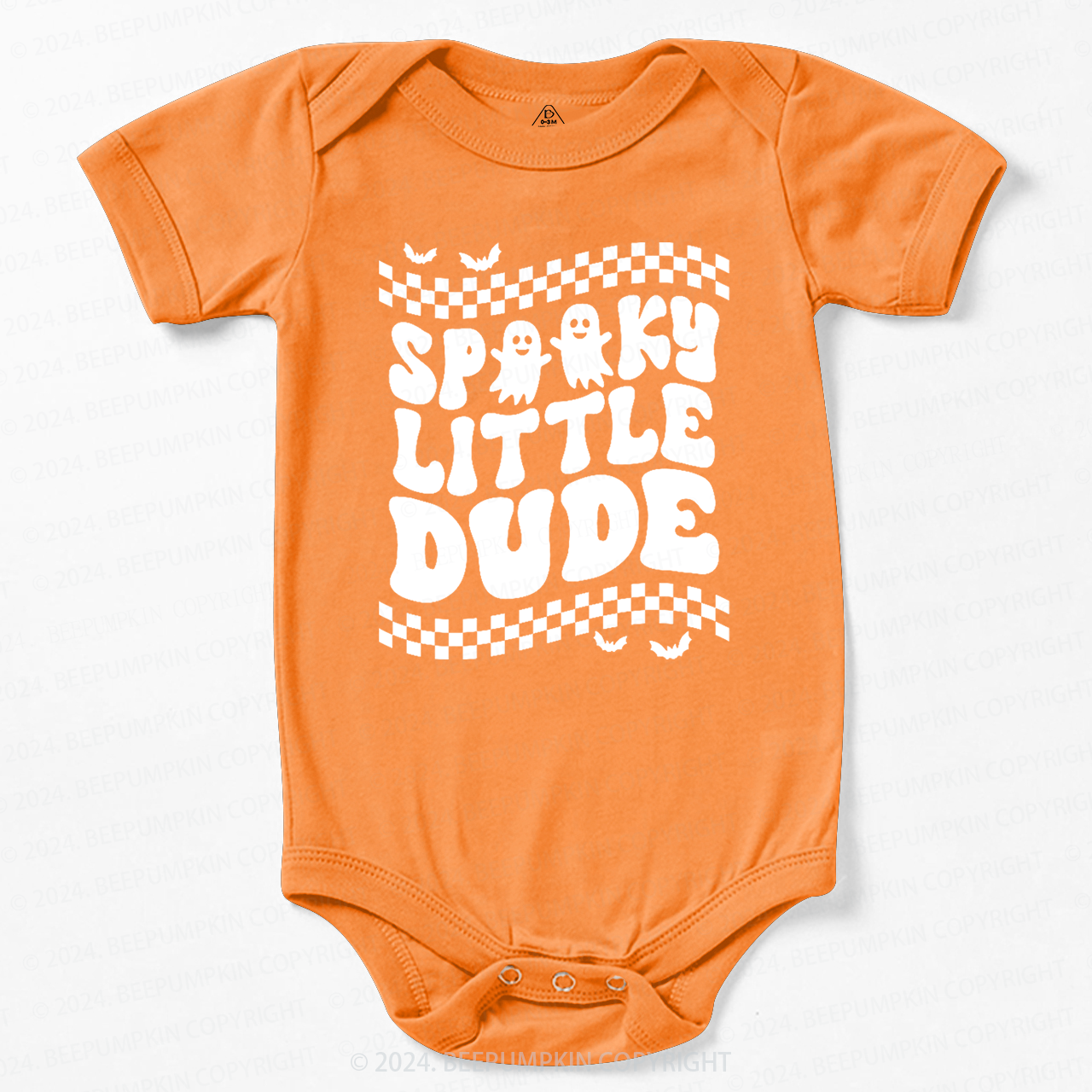 Spooky Little Dude Halloween Baby Bodysuits 