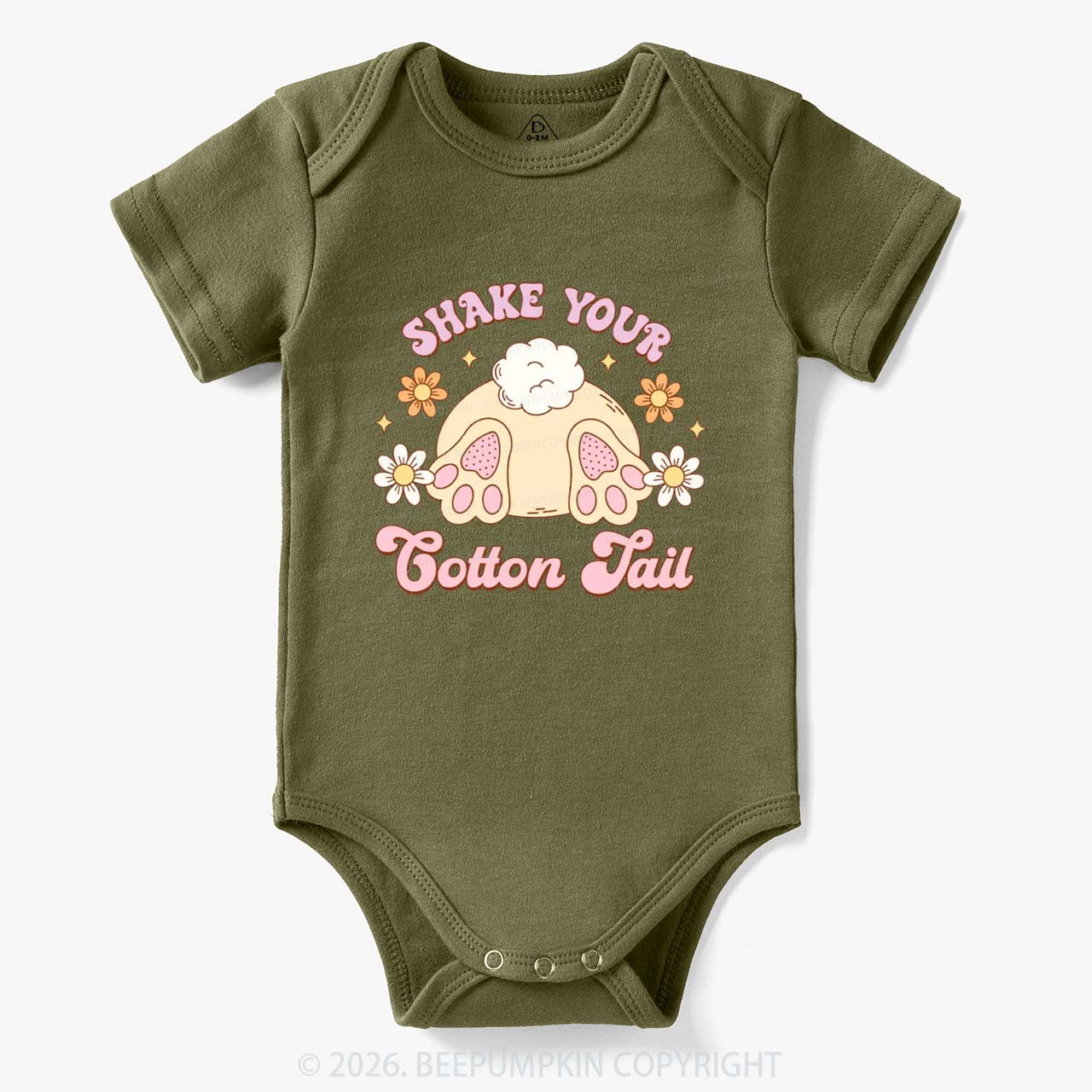 Shake Your Cotton Tail Baby Bodysuit