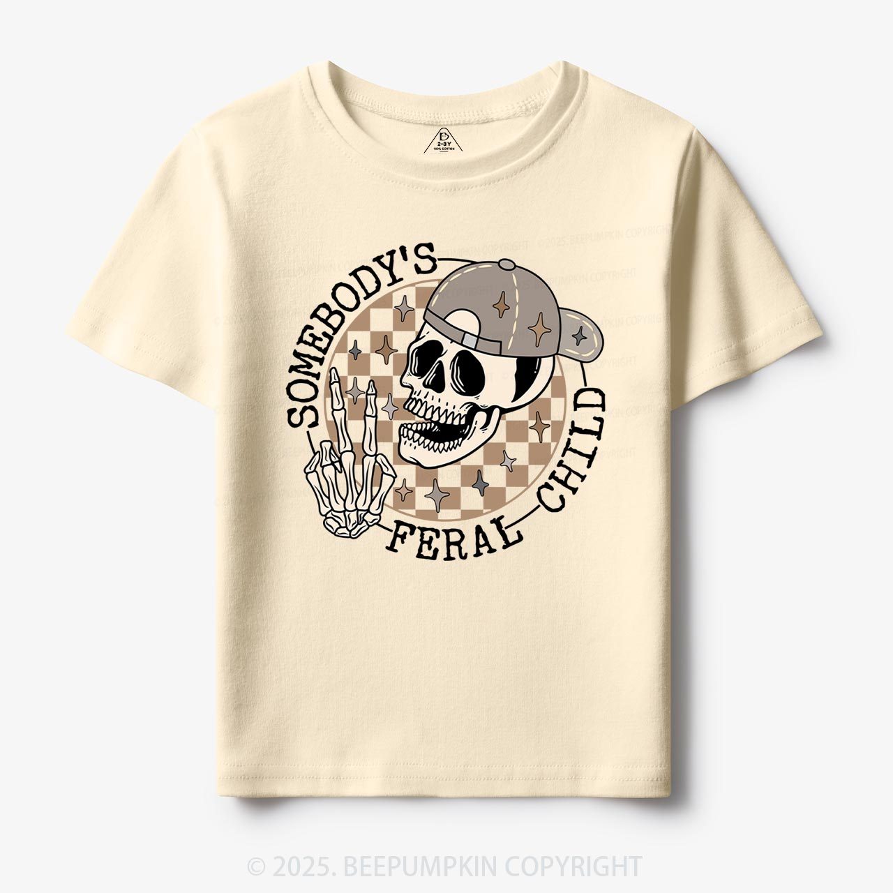 Somebody's Feral Child Toddler&Kid's Tees Beepumpkin 7