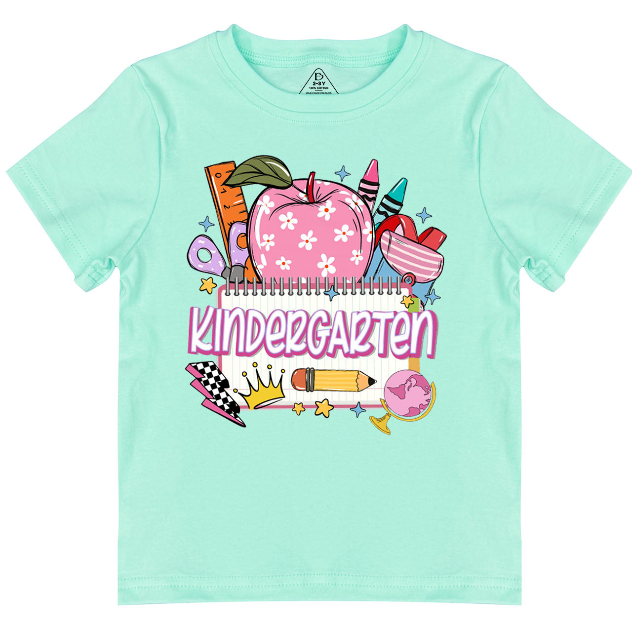 Personalized Retro Back To School Toddler&Kid's Tees Beepumpkin 