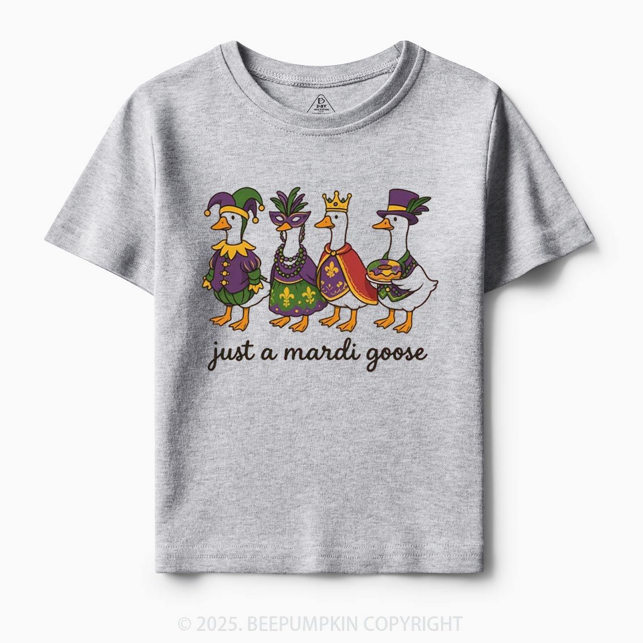 Just A Mardi Goose Toddler&Kid's Tees Beepumpkin