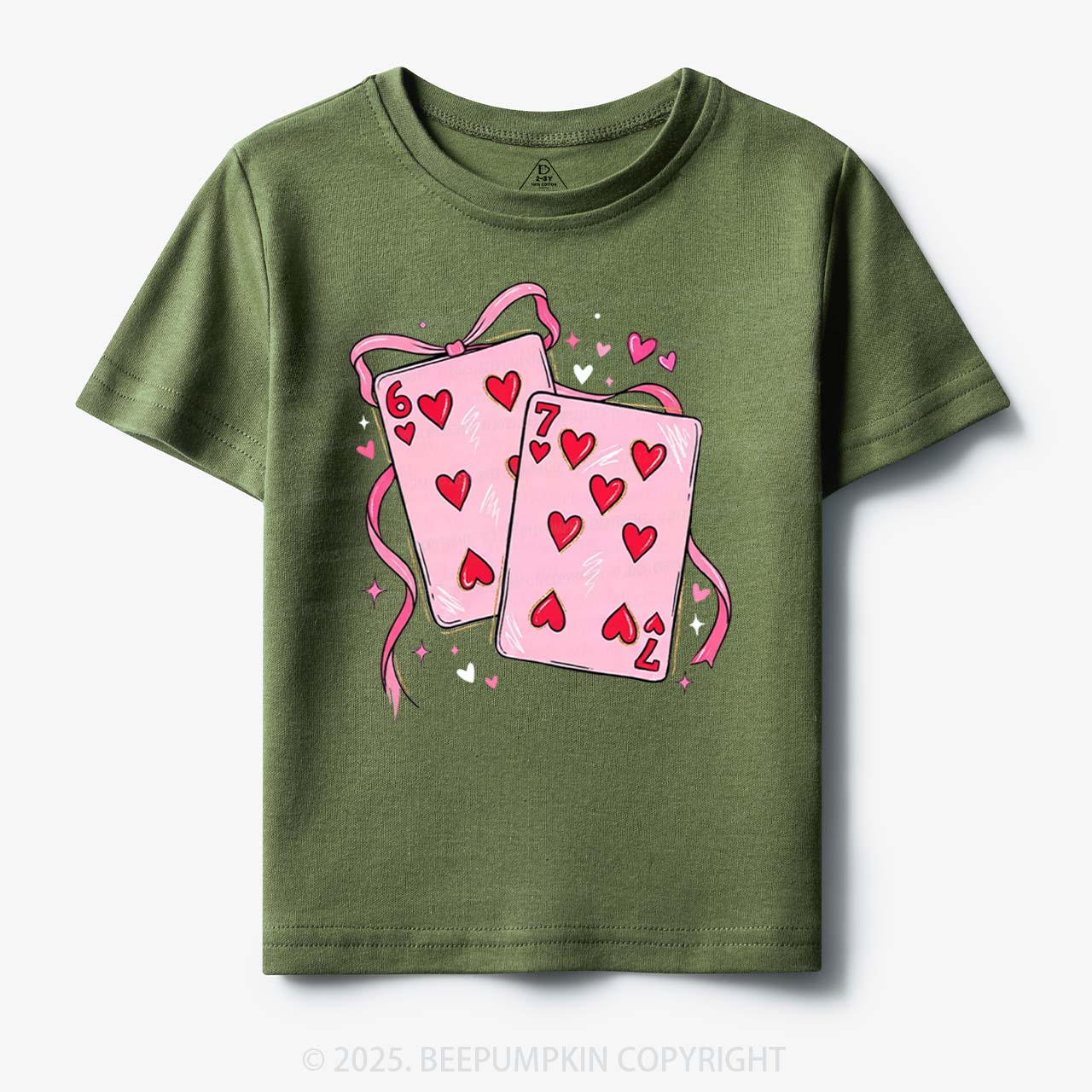 Playing Cards Valentine's Day 67 Toddler&Kid's Tees Beepumpkin