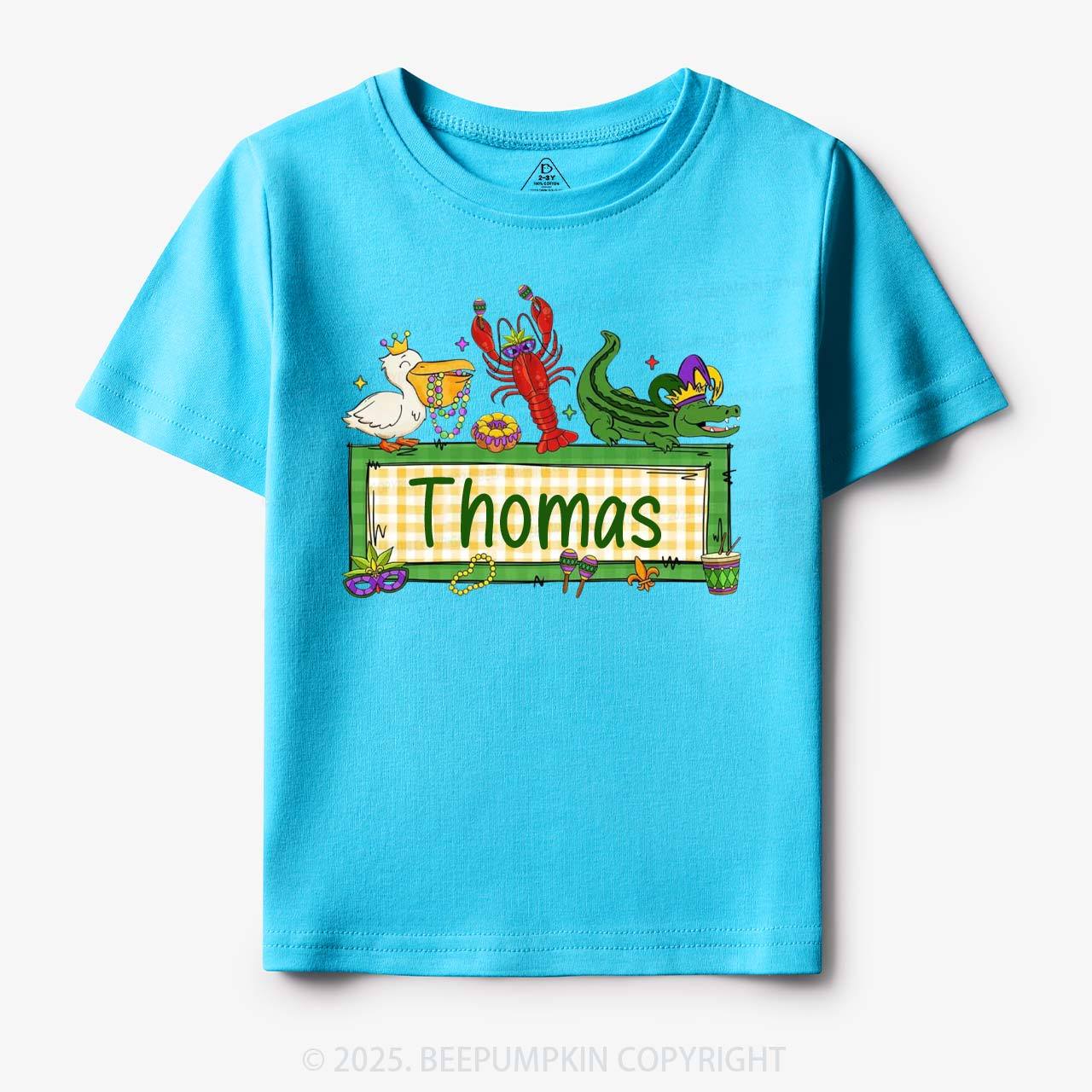 Personalized Tiny Parade Nameset Toddler&Kid's Tees Beepumpkin