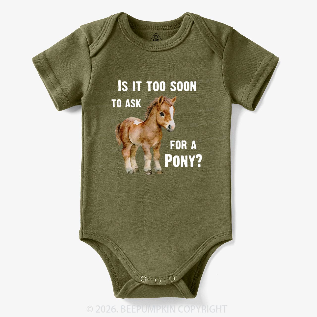 Is It Too Soon to Ask for a Pony Bodysuit