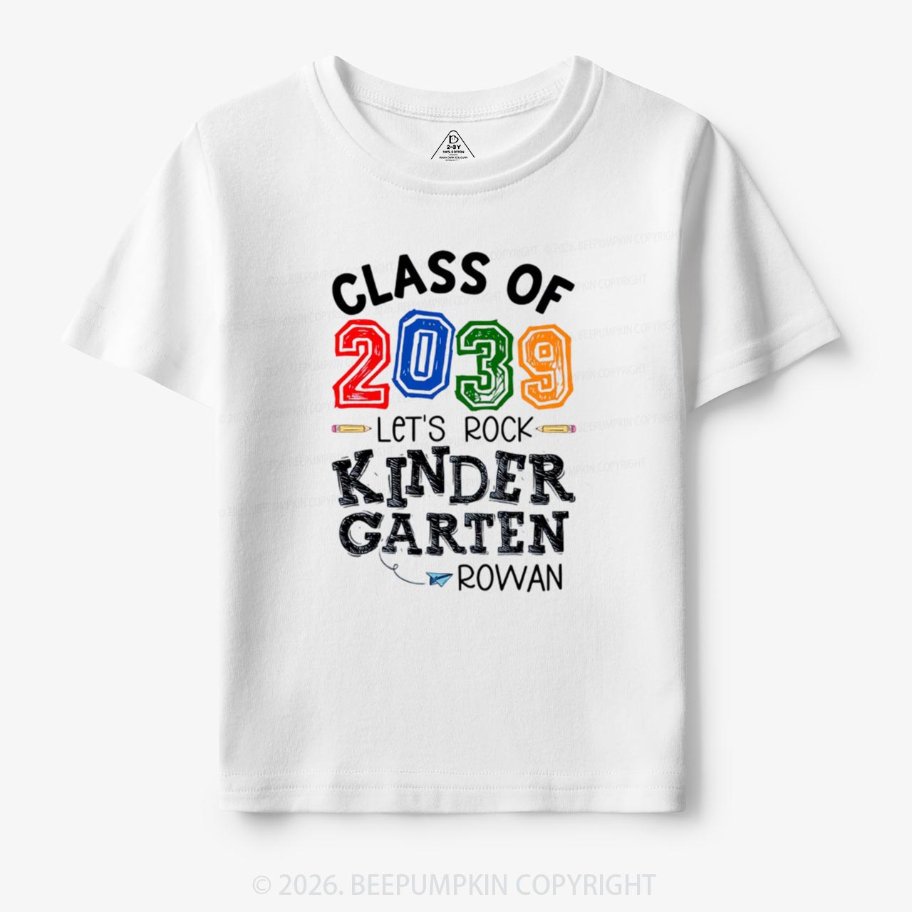 Personalized Let's Rock Back to School Shirts