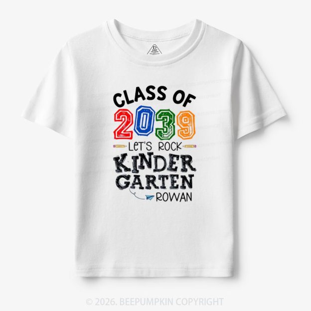 Personalized Let's Rock Back to School Shirts
