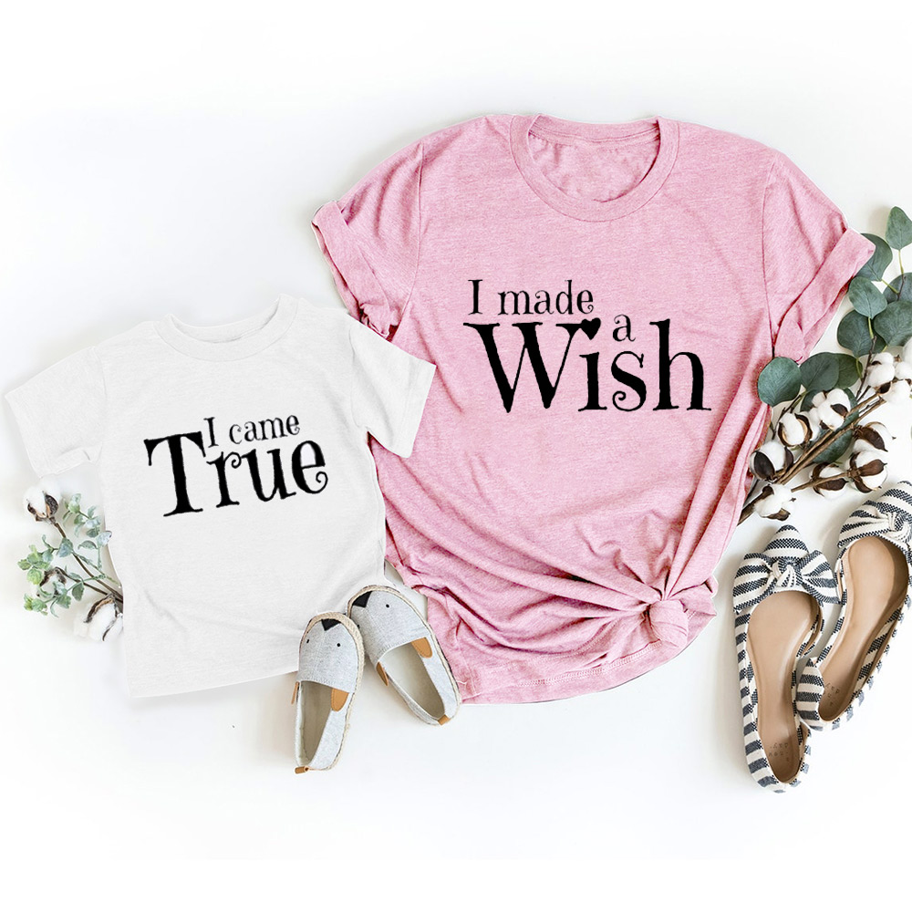 I Made A Wish Mom&Me Shirt