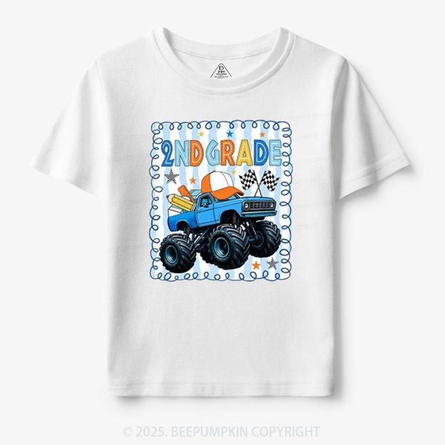Personalized Truck For Boy Toddler&Kid's Tees Beepumpkin