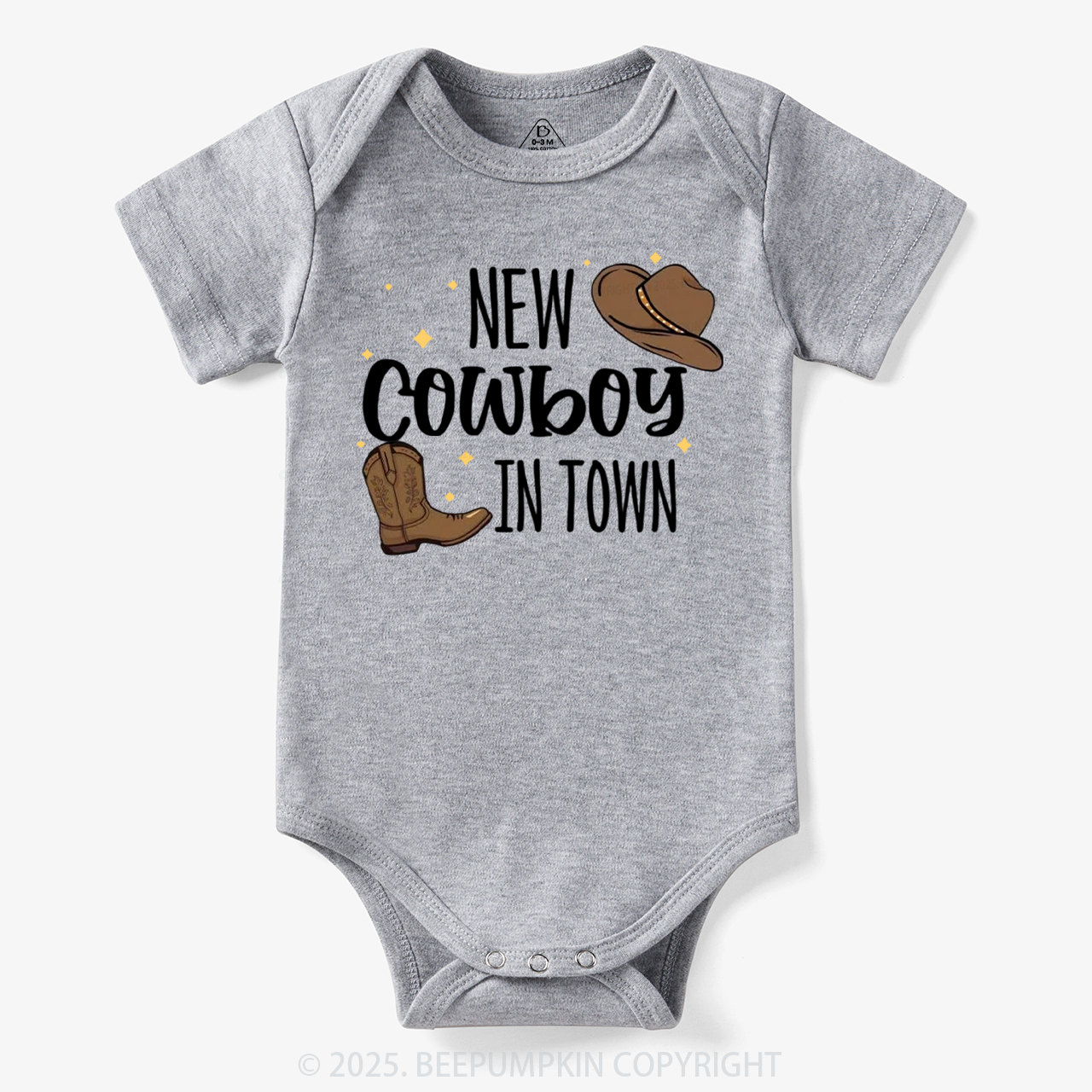 New Cowboy In Town Bodysuit Beepumpkin
