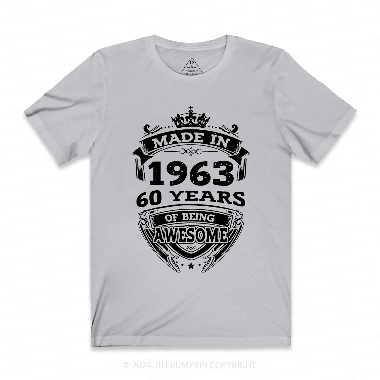 Being Awesome Grandpa Personalized Shirt