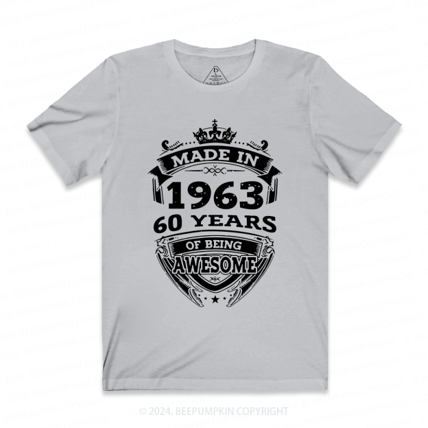 Being Awesome Grandpa Personalized Shirt