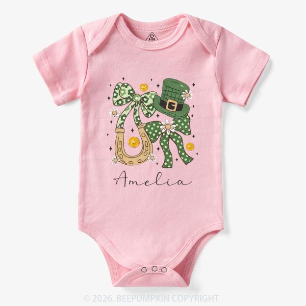 Floral Shamrock St Patrick’s Day Bodysuit