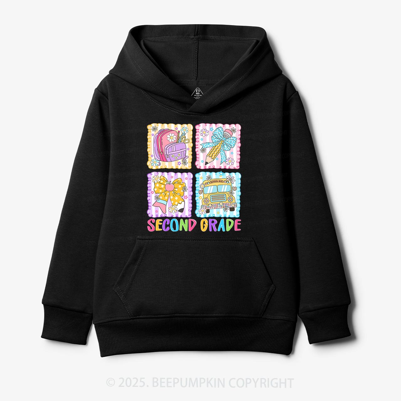 Learning Squares Kid's Hoodies Beepumpkin