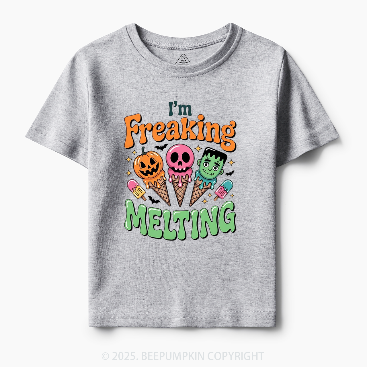 I’m Freaking Melting Halloween Toddler&Kid's Tees Beepumpkin