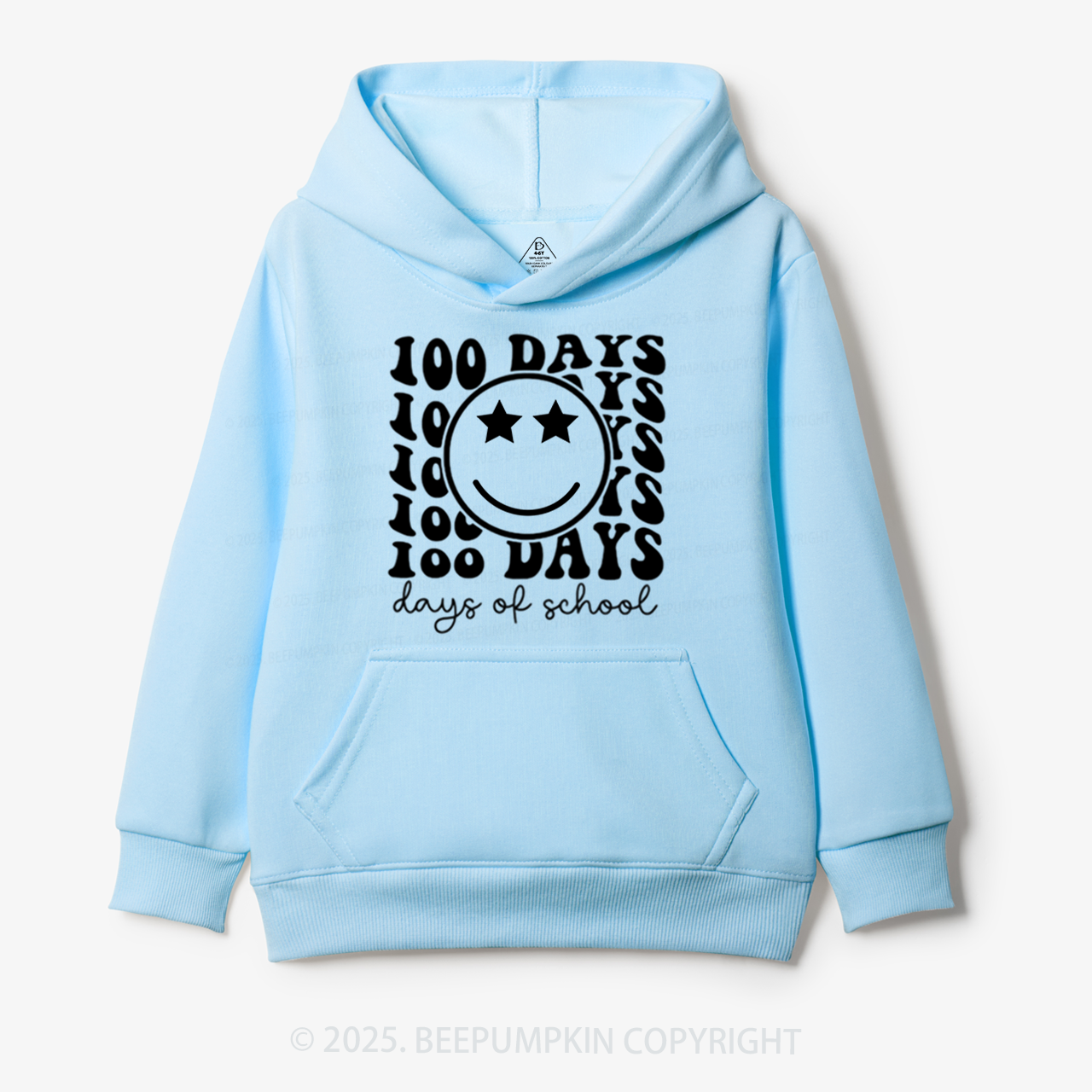 100 Days Of School Kid's Hoodies Beepumpkin