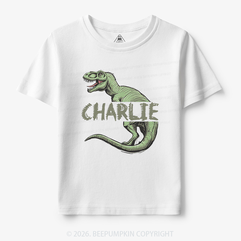 Personalized Roar And Explore Toddler&Kid's Tees