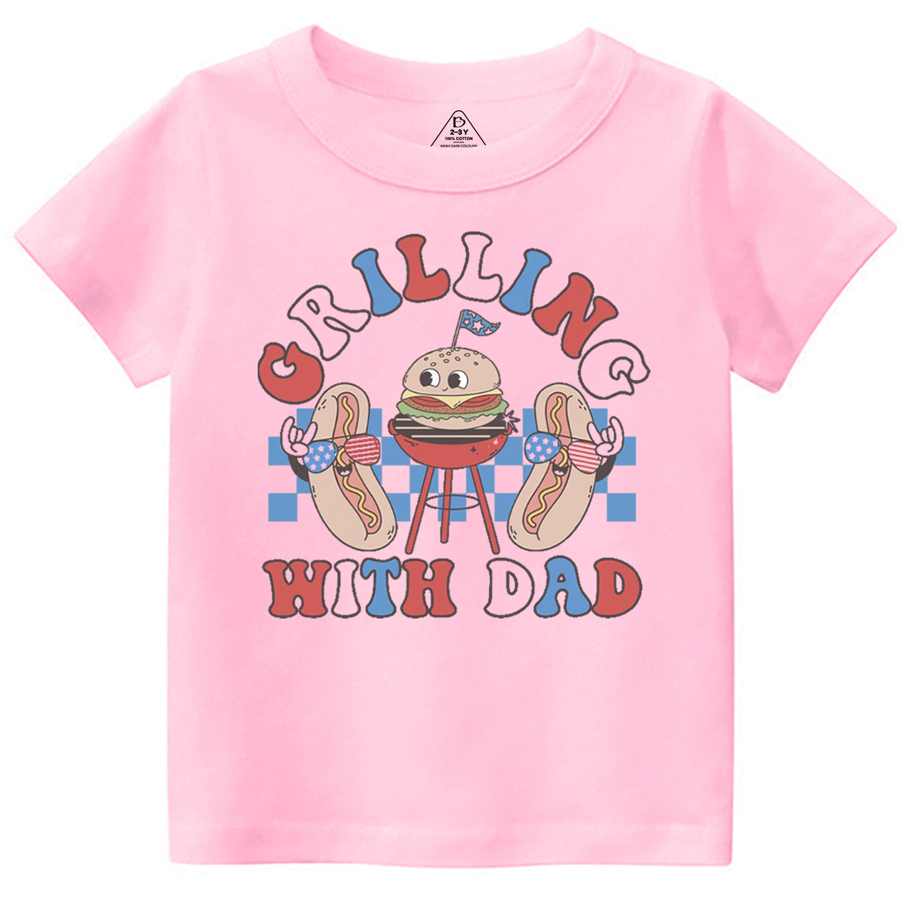 Grilling With Dad Toddler&Kid's Tees Beepumpkin 
