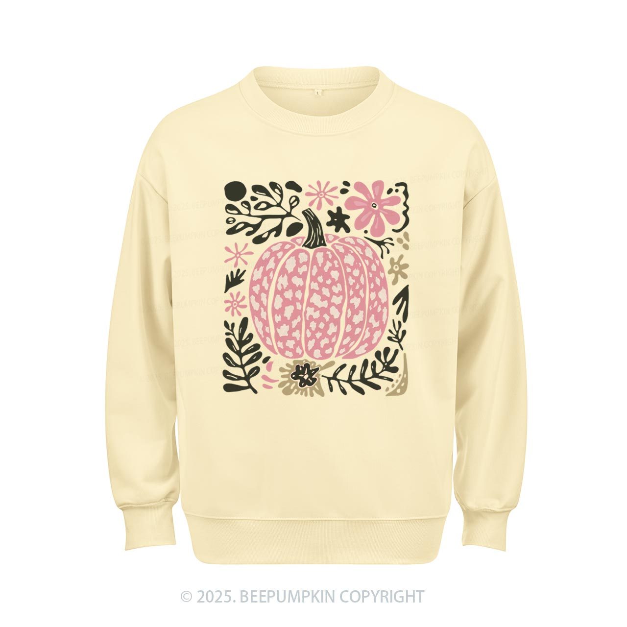 Leopard Pink Pumpkin Sweatshirt Beepumpkin