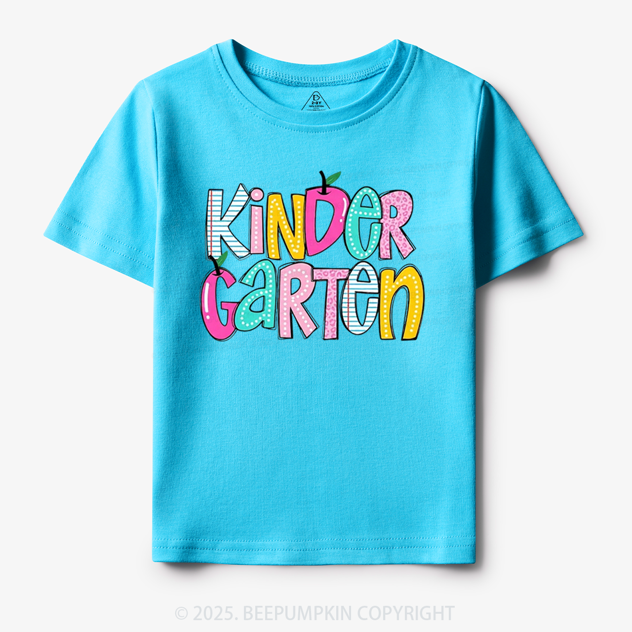 Personalized Colorful Grades Toddler&Kid's Tees Beepumpkin