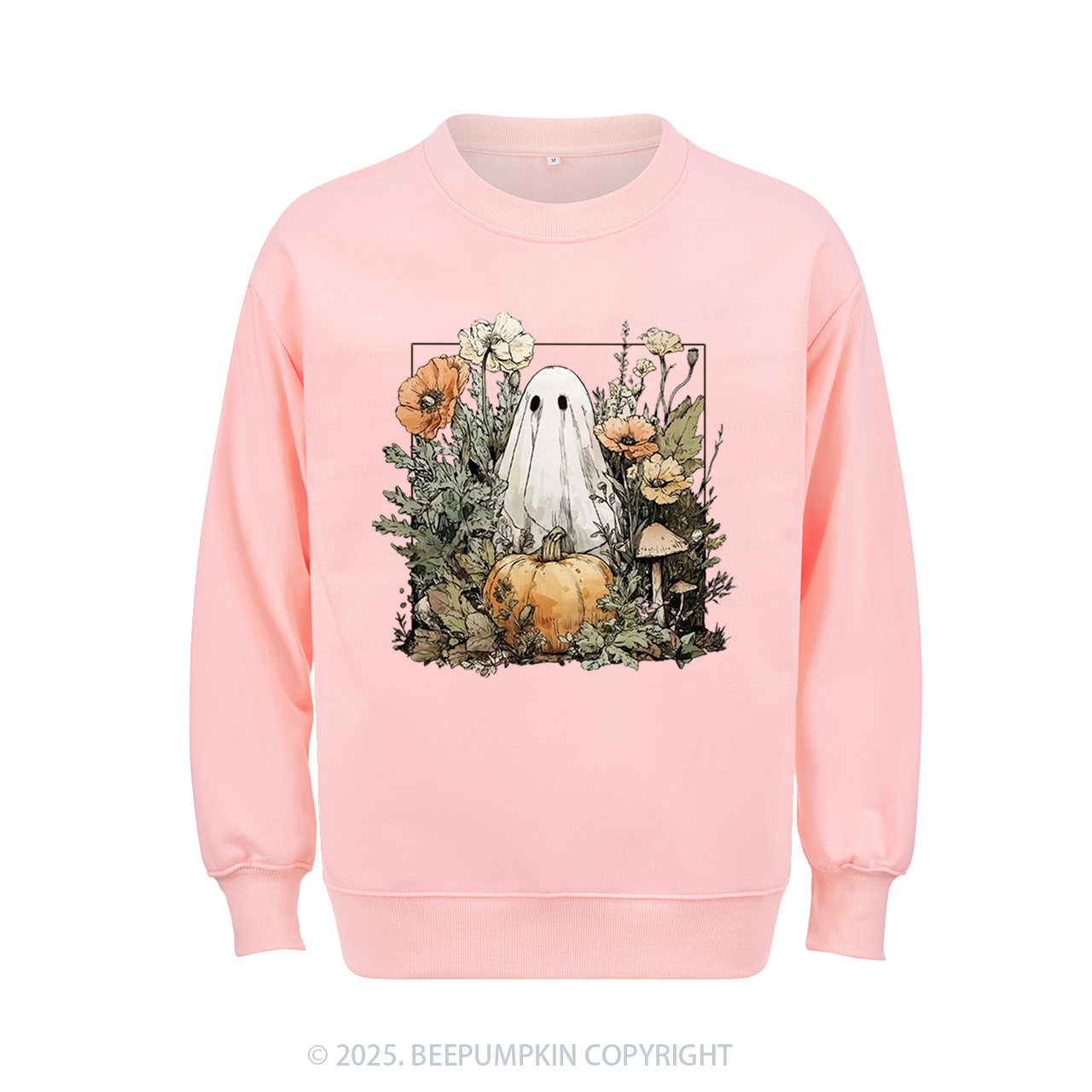 Halloween Fall Ghost Sweatshirt Beepumpkin