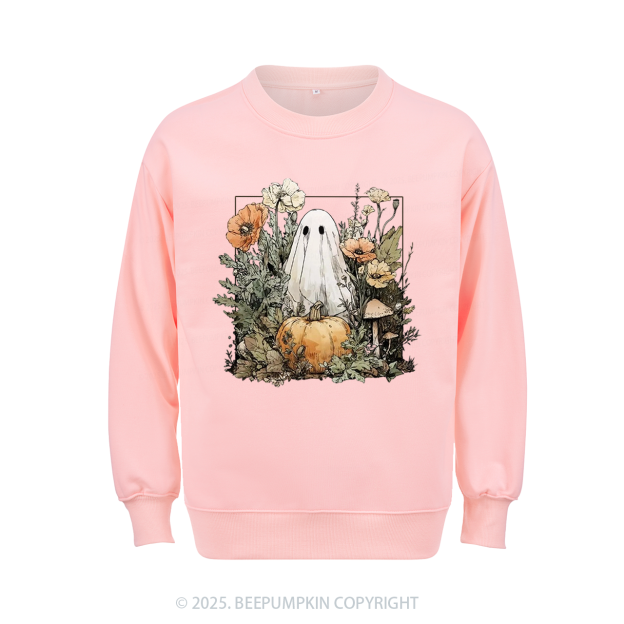 Halloween Fall Ghost Sweatshirt Beepumpkin