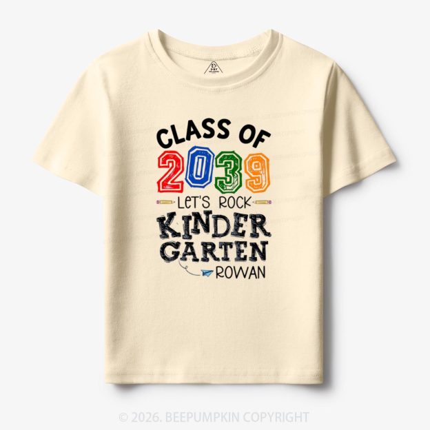 Personalized Let's Rock Back to School Shirts