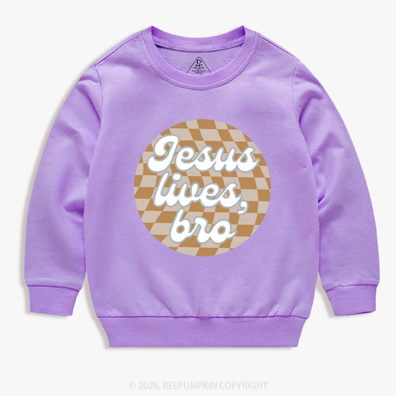 Easter Jesus Lives Kid's Sweatshirt