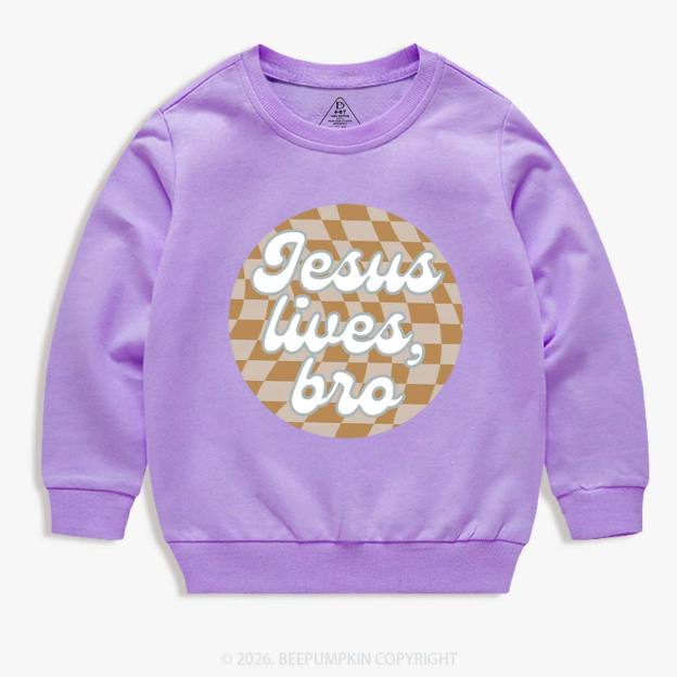 Easter Jesus Lives Kid's Sweatshirt