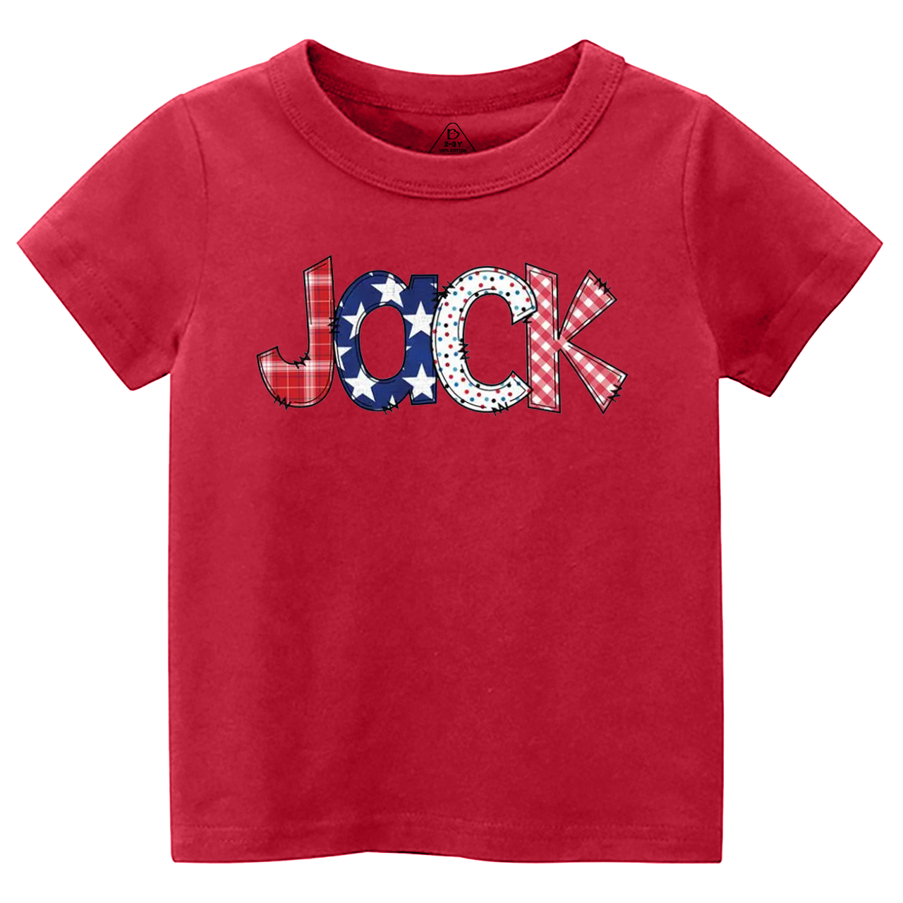 Personalized Name Fourth Of July Toddler&Kid's Tees Beepumpkin 