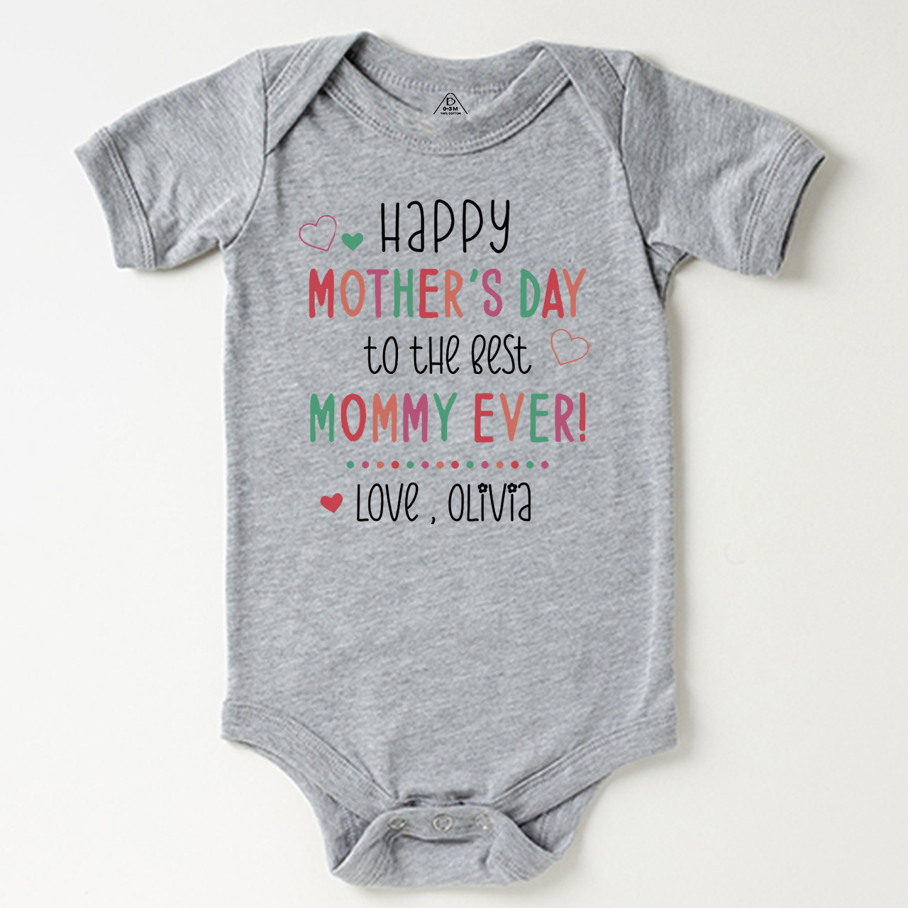 Happy Mothers Day Bodysuit Beepumpkin