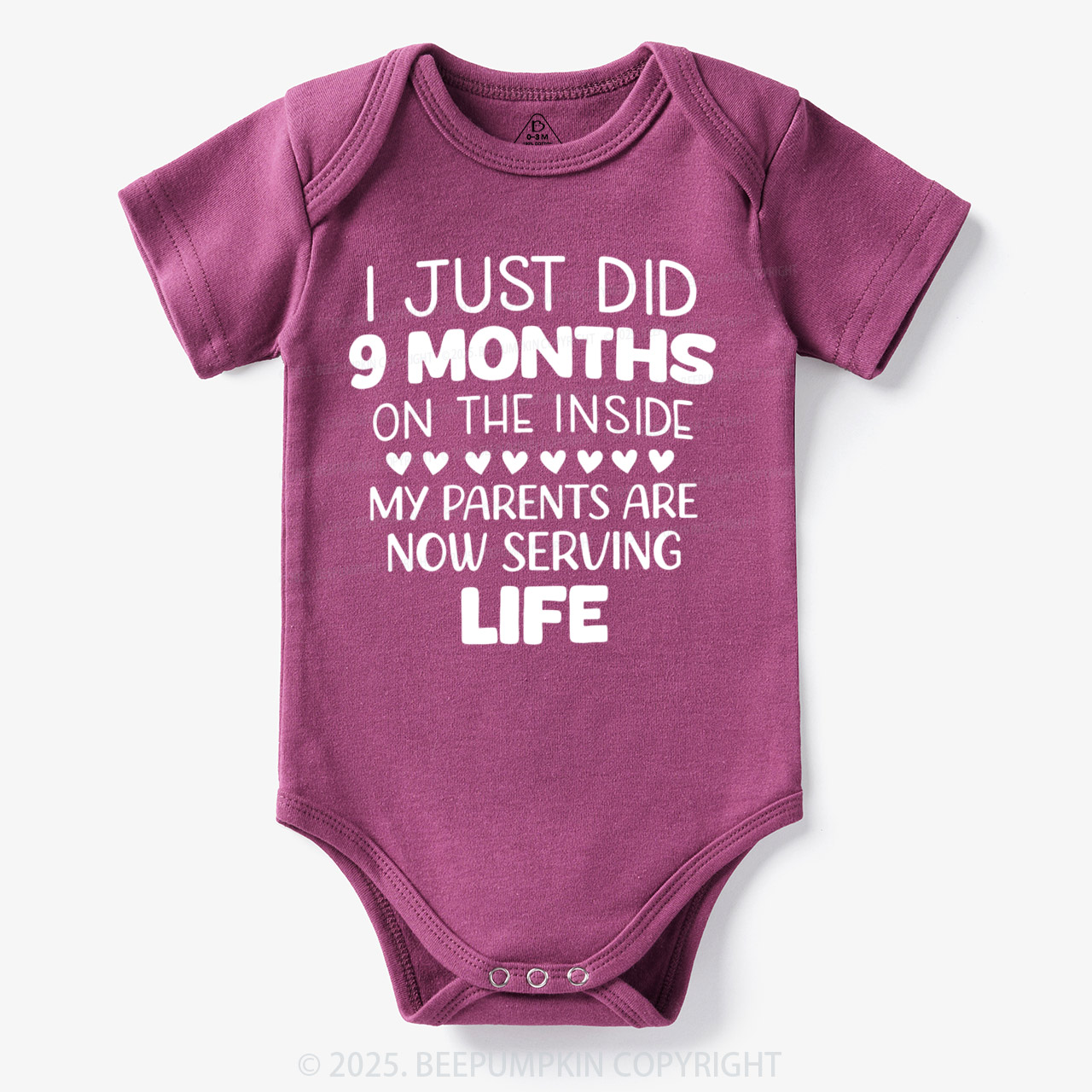 I Just Did 9 Months On The Inside Bodysuit Beepumpkin 7