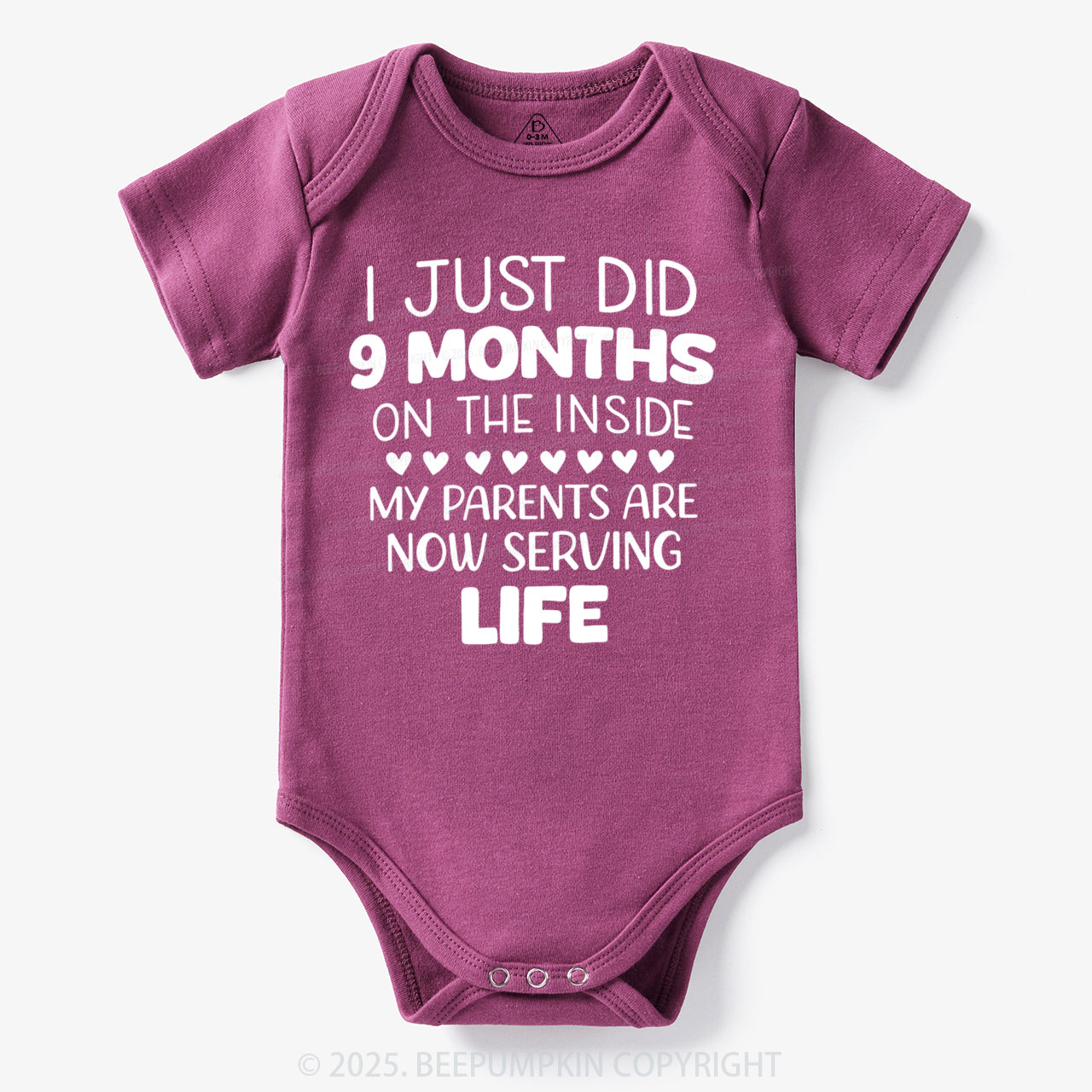 I Just Did 9 Months On The Inside Bodysuit Beepumpkin 7
