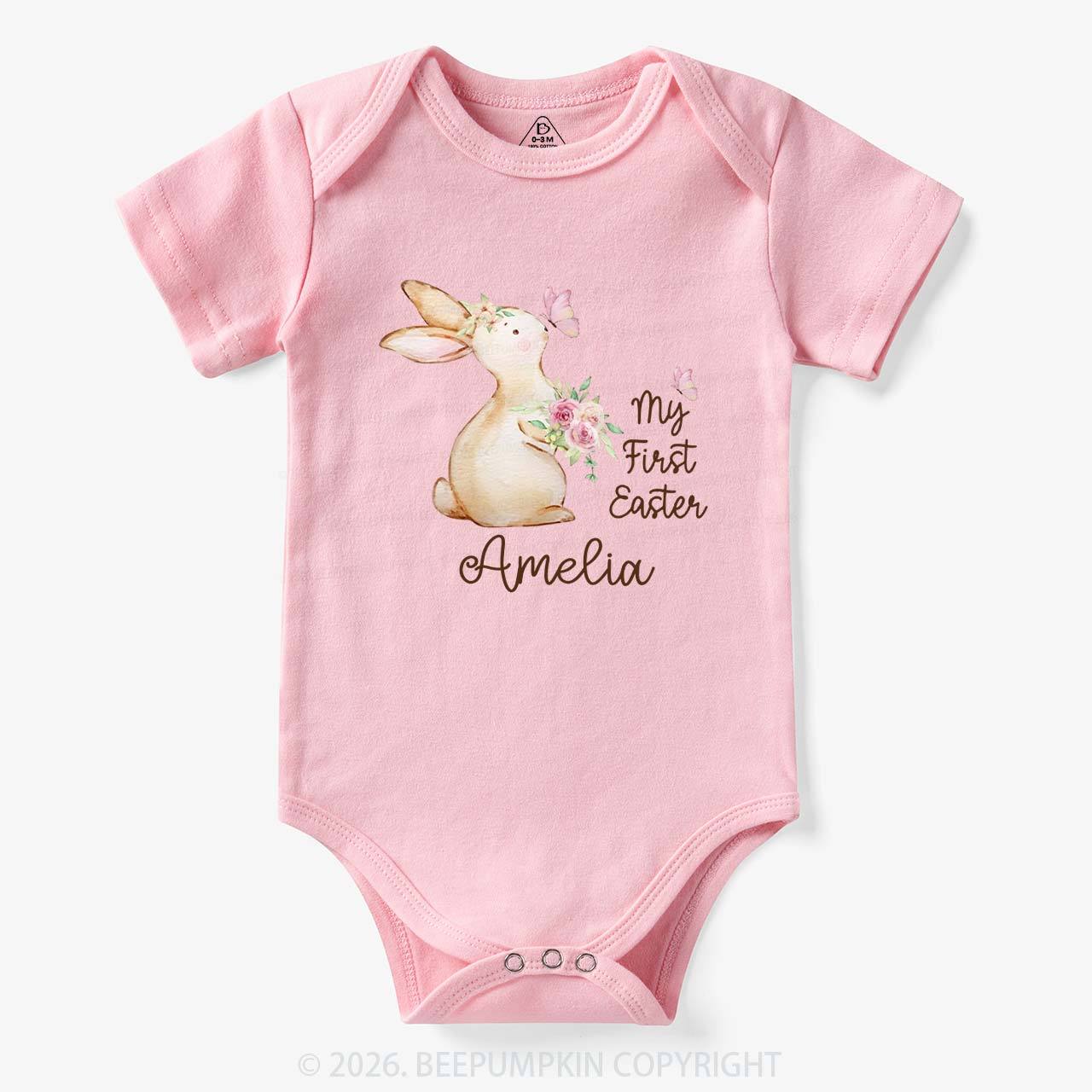 Pastel Easter Christian Baby Bodysuit