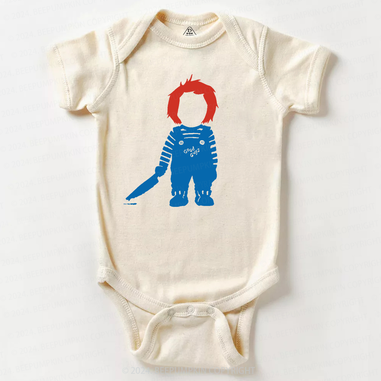 Horror Themed Baby Bodysuit 7