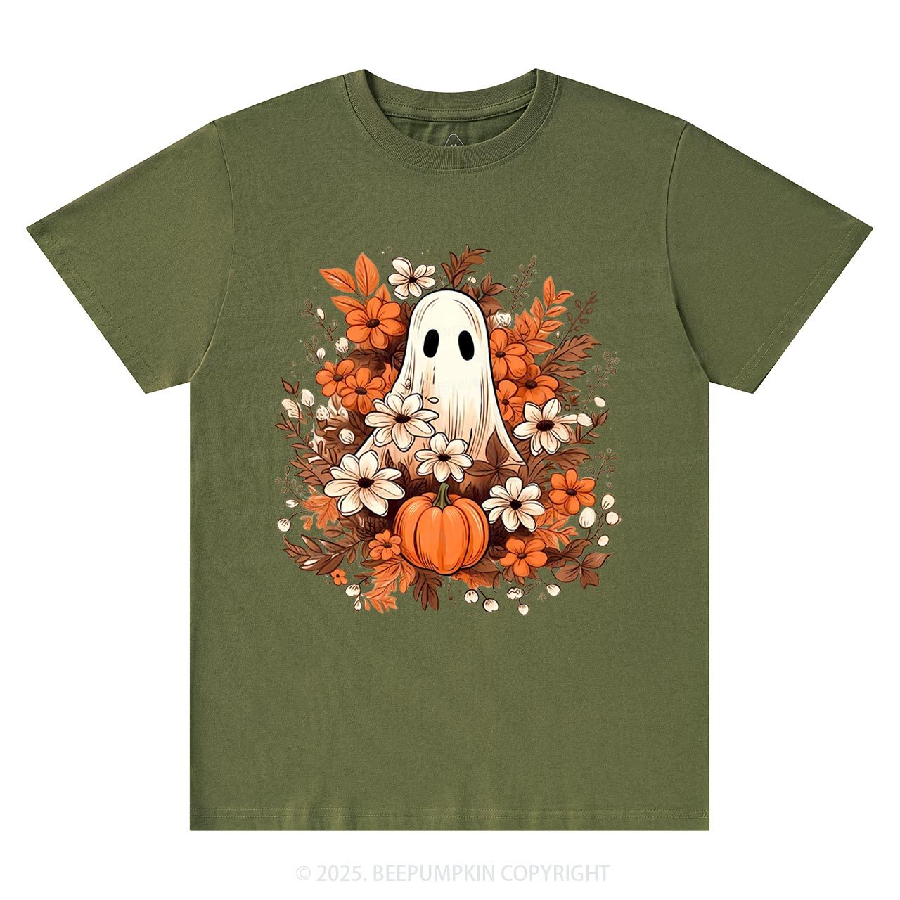 Watercolor Spooky Ghost T-Shirts Beepumpkin