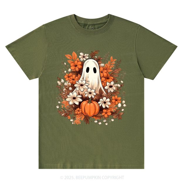 Watercolor Spooky Ghost T-Shirts Beepumpkin