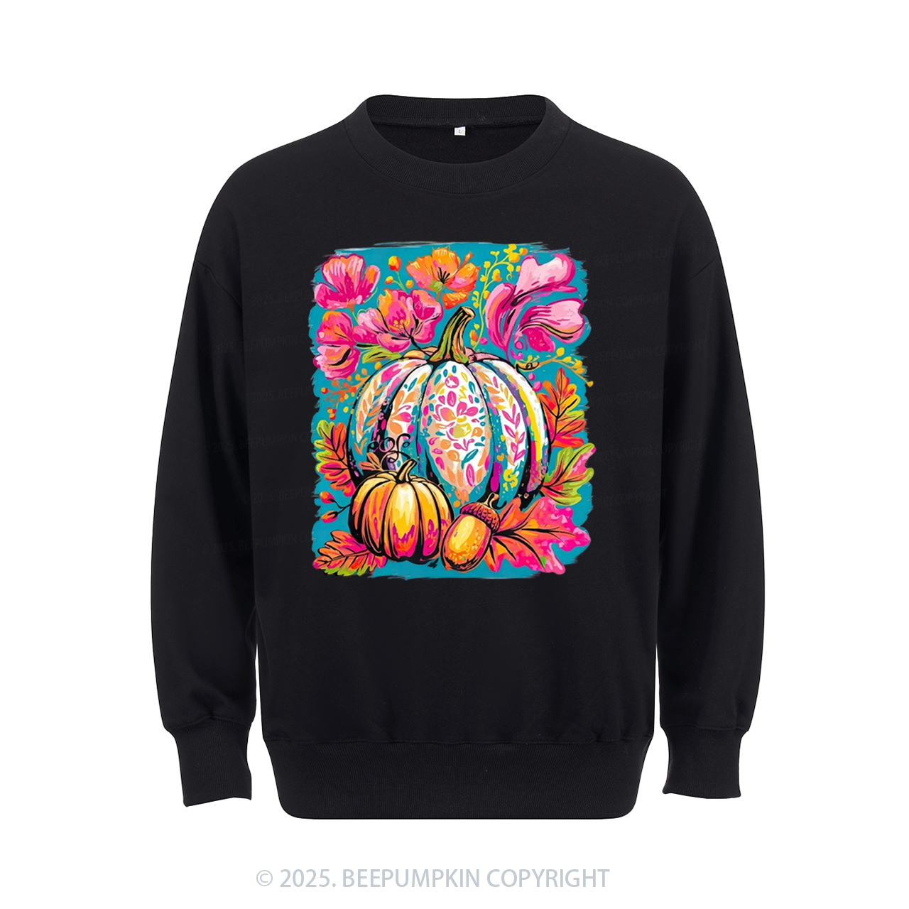 Glam Gourd Sweatshirt Beepumpkin