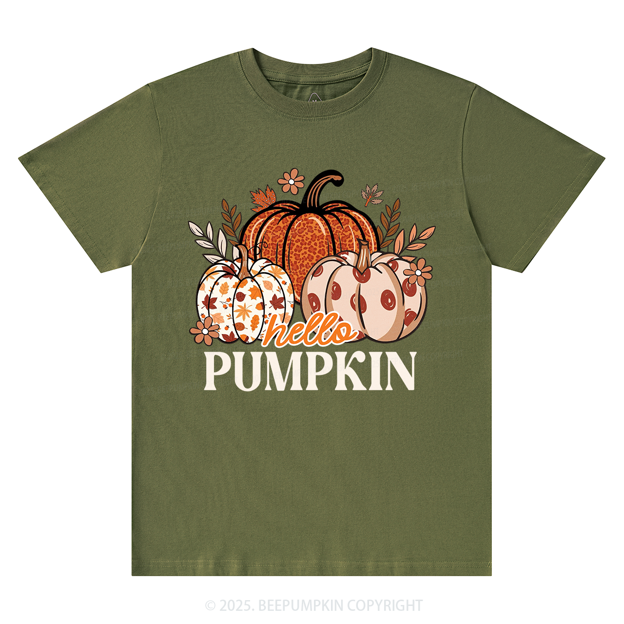 Hello Pumpkin T-Shirts Beepumpkin 