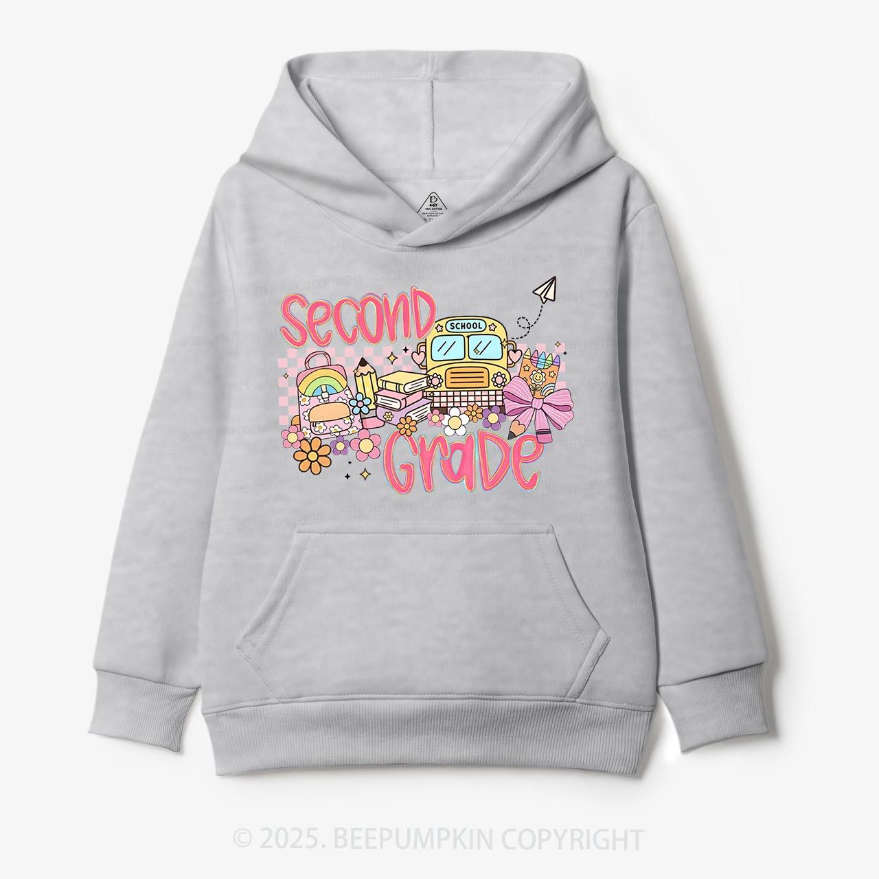 Personalized Happy School Journey Kid's Hoodies Beepumpkin