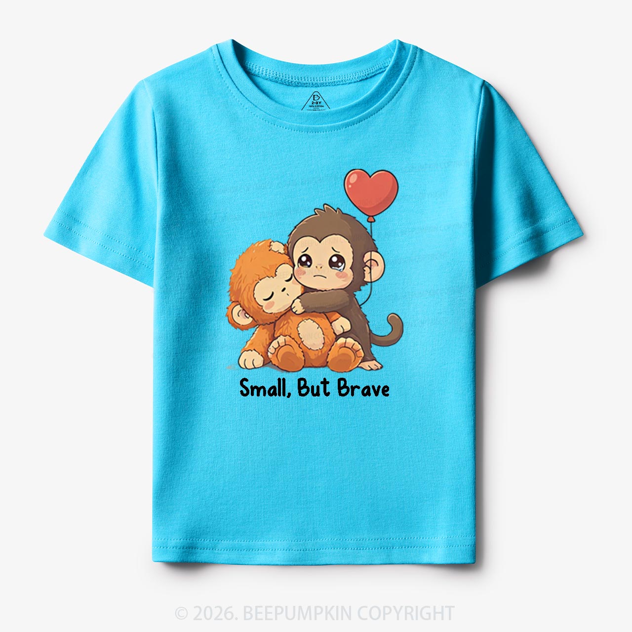 Small But Brave Punch Monkey Toddler&Kid's Tees