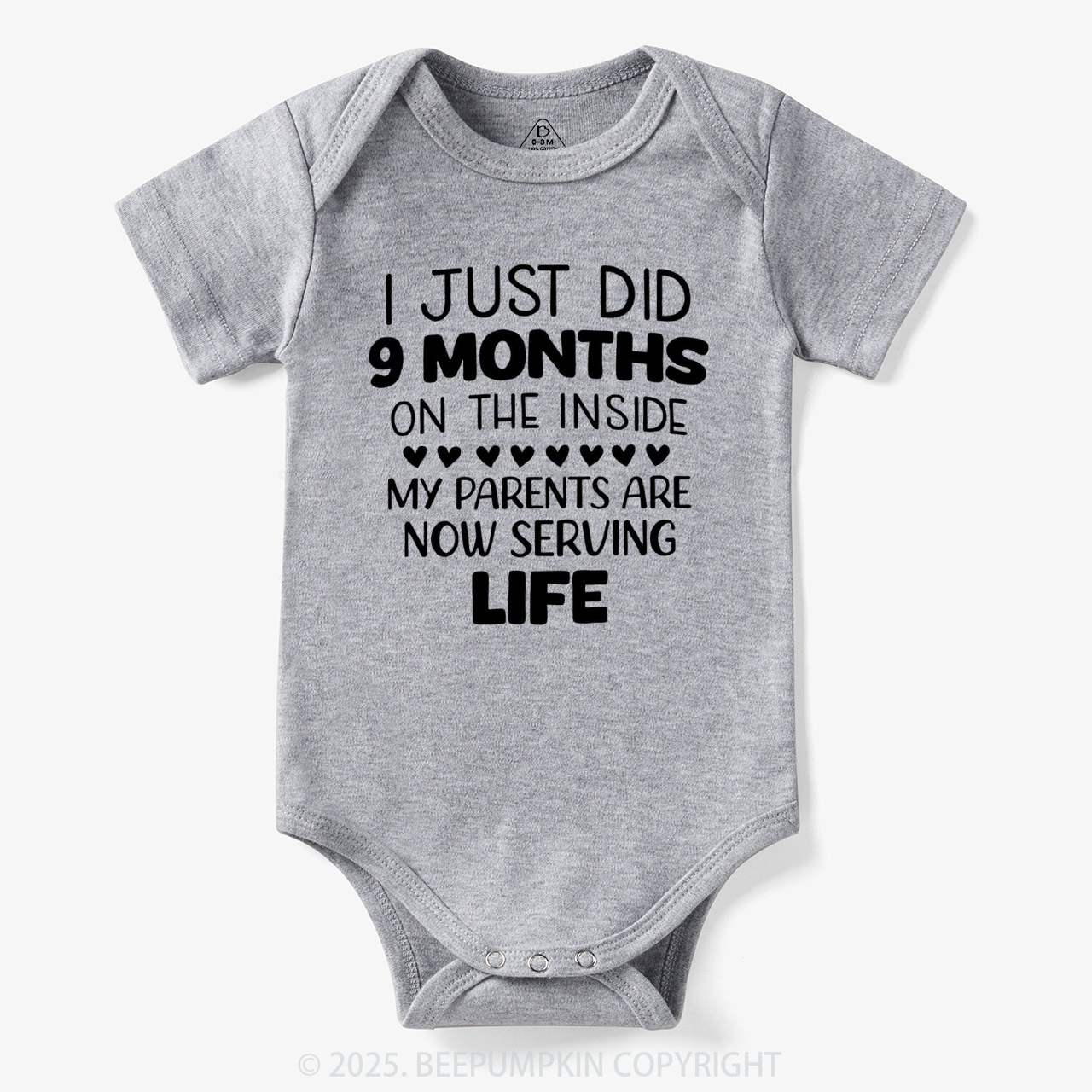 I Just Did 9 Months On The Inside Bodysuit Beepumpkin 7