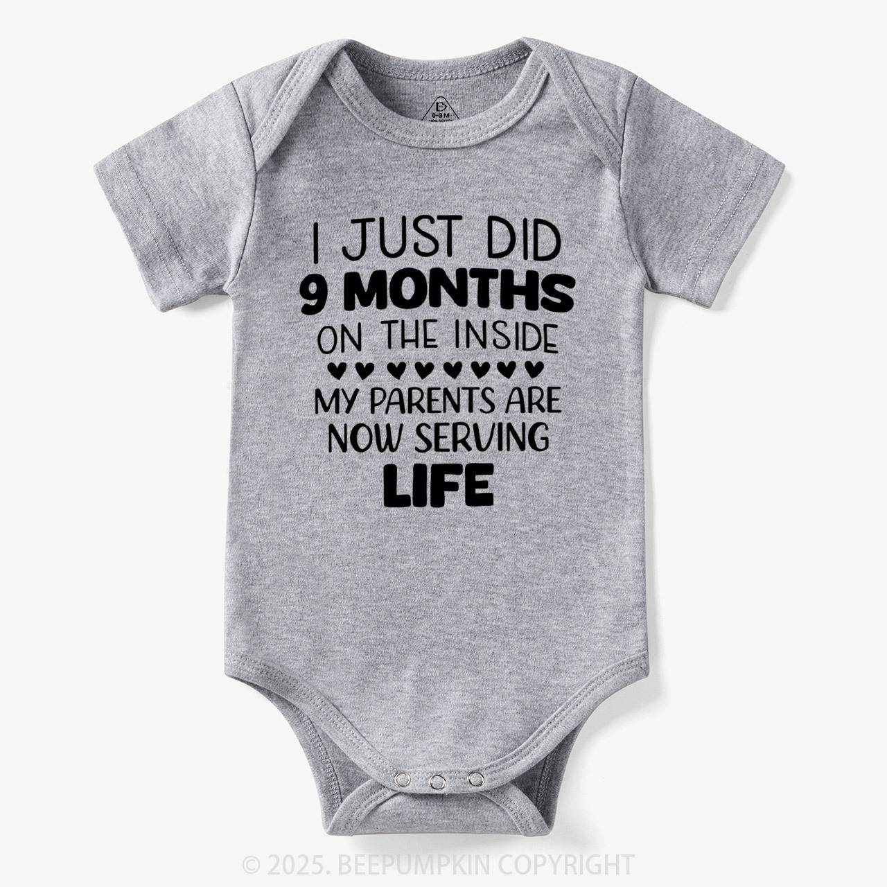 I Just Did 9 Months On The Inside Bodysuit Beepumpkin 7