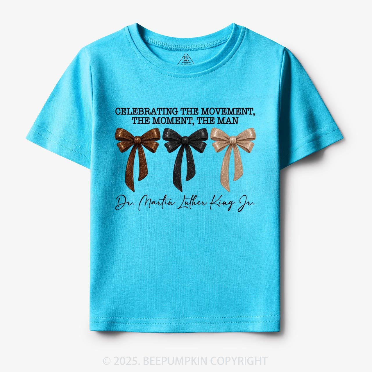 Golden Dream Bows Toddler&Kid's Tees Beepumpkin